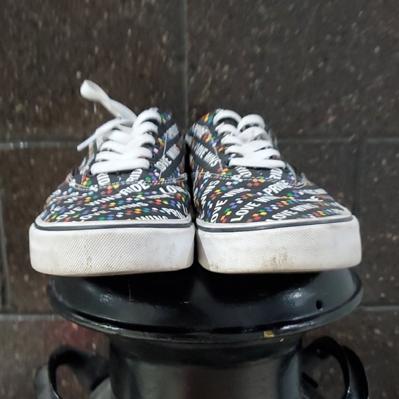 Vans Colorful Love Wins Pride Sneakers Athetic Athleisure Surfer Skateboard Off main image 2